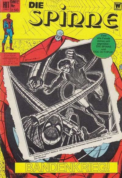 Cover for Hit Comics Die Spinne (BSV - Williams, 1971 series) #250