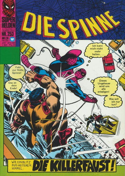 Cover for Hit Comics Die Spinne (BSV - Williams, 1971 series) #253