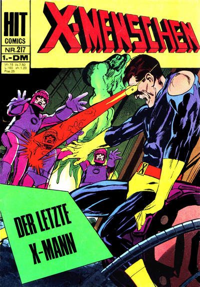 Cover for Hit Comics X-Menschen (BSV - Williams, 1971 series) #217