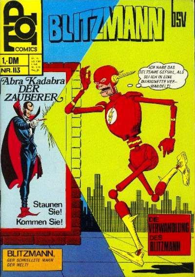 Cover for Top Comics Blitzmann (BSV - Williams, 1970 series) #113