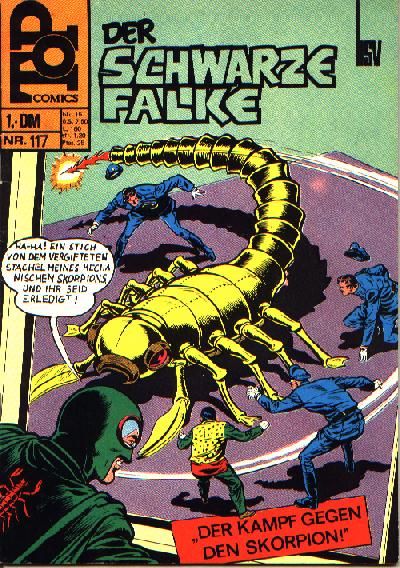 Cover for Top Comics Der Schwarze Falke (BSV - Williams, 1970 series) #117