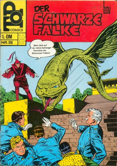Cover for Top Comics Der Schwarze Falke (BSV - Williams, 1970 series) #119