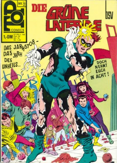Cover for Top Comics Die Grüne Laterne (BSV - Williams, 1970 series) #107