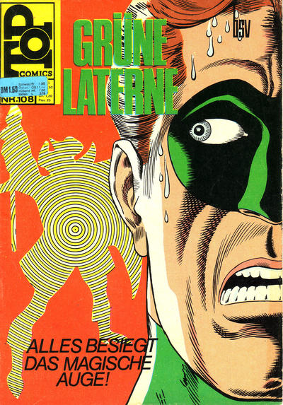 Cover for Top Comics Die Grüne Laterne (BSV - Williams, 1970 series) #108