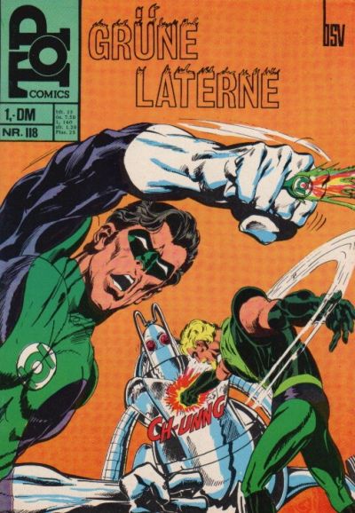 Cover for Top Comics Die Grüne Laterne (BSV - Williams, 1970 series) #118