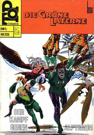 Cover for Top Comics Die Grüne Laterne (BSV - Williams, 1970 series) #120