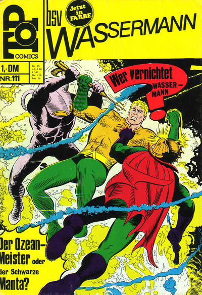 Cover for Top Comics Wassermann (BSV - Williams, 1970 series) #111
