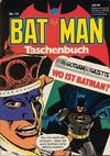 Cover for Batman Taschenbuch (Egmont Ehapa, 1978 series) #14