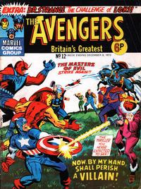 Cover for The Avengers (Marvel UK, 1973 series) #12