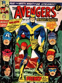 Cover for The Avengers (Marvel UK, 1973 series) #27