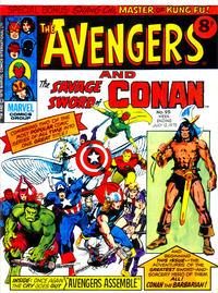 Cover Thumbnail for The Avengers (Marvel UK, 1973 series) #95