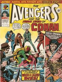 Cover Thumbnail for The Avengers (Marvel UK, 1973 series) #126