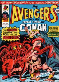 Cover Thumbnail for The Avengers (Marvel UK, 1973 series) #147