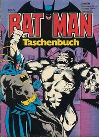 Cover Thumbnail for Batman Taschenbuch (Egmont Ehapa, 1978 series) #5