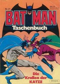 Cover Thumbnail for Batman Taschenbuch (Egmont Ehapa, 1978 series) #21