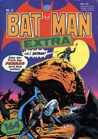 Cover Thumbnail for Batman Extra (Egmont Ehapa, 1980 series) #5
