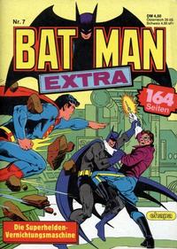 Cover Thumbnail for Batman Extra (Egmont Ehapa, 1980 series) #7
