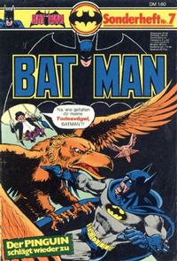 Cover Thumbnail for Batman Sonderheft (Egmont Ehapa, 1976 series) #7
