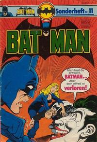 Cover Thumbnail for Batman Sonderheft (Egmont Ehapa, 1976 series) #11