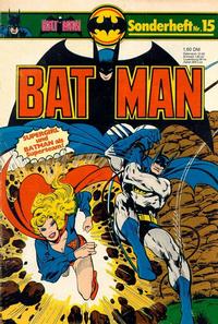 Cover Thumbnail for Batman Sonderheft (Egmont Ehapa, 1976 series) #15