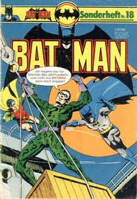 Cover Thumbnail for Batman Sonderheft (Egmont Ehapa, 1976 series) #18