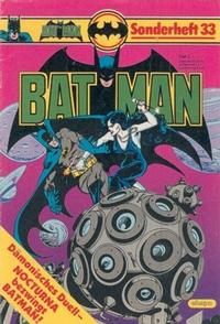 Cover Thumbnail for Batman Sonderheft (Egmont Ehapa, 1976 series) #33