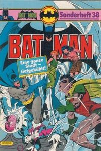 Cover Thumbnail for Batman Sonderheft (Egmont Ehapa, 1976 series) #38