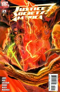 Cover Thumbnail for Justice Society of America (DC, 2007 series) #21 [Alex Ross Cover]