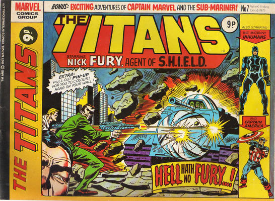 Cover for The Titans (Marvel UK, 1975 series) #7