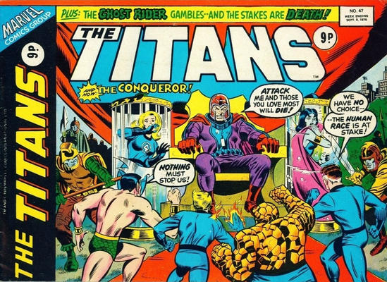 Cover for The Titans (Marvel UK, 1975 series) #47