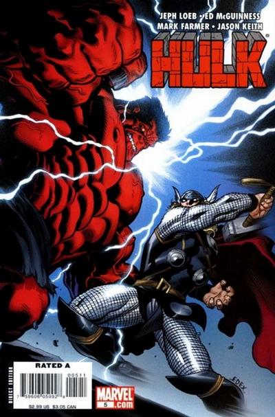 Cover for Hulk (Marvel, 2008 series) #5