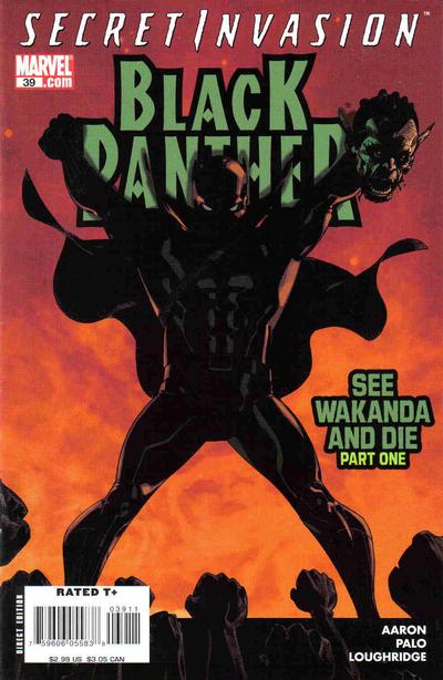 Cover for Black Panther (Marvel, 2005 series) #39