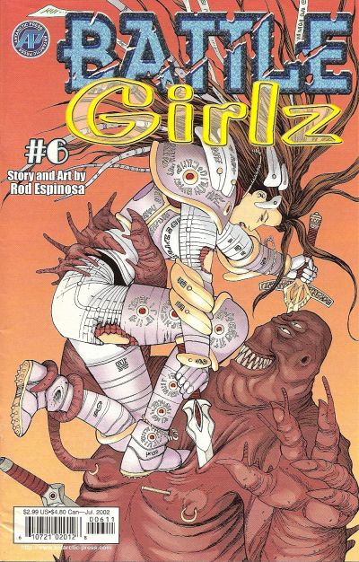 Cover for Battle Girlz (Antarctic Press, 2002 series) #6