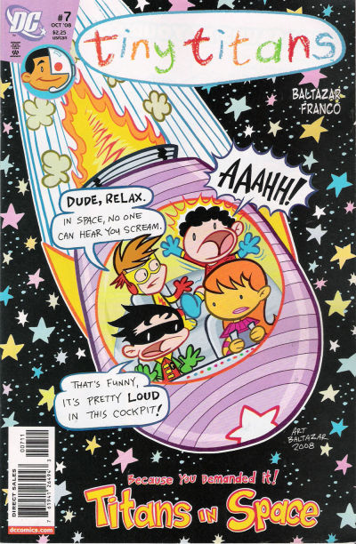 Cover for Tiny Titans (DC, 2008 series) #7