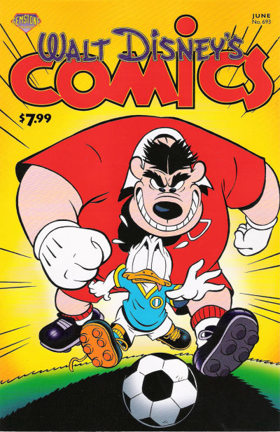 Cover for Walt Disney's Comics and Stories (Gemstone, 2003 series) #693