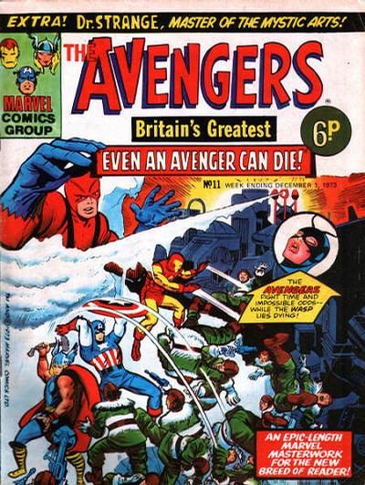 Cover for The Avengers (Marvel UK, 1973 series) #11