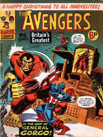 Cover for The Avengers (Marvel UK, 1973 series) #15