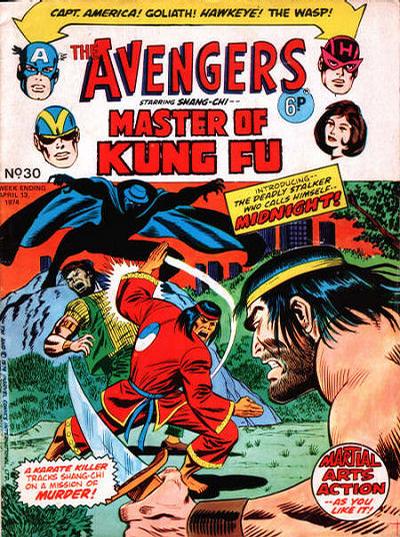 Cover for The Avengers (Marvel UK, 1973 series) #30