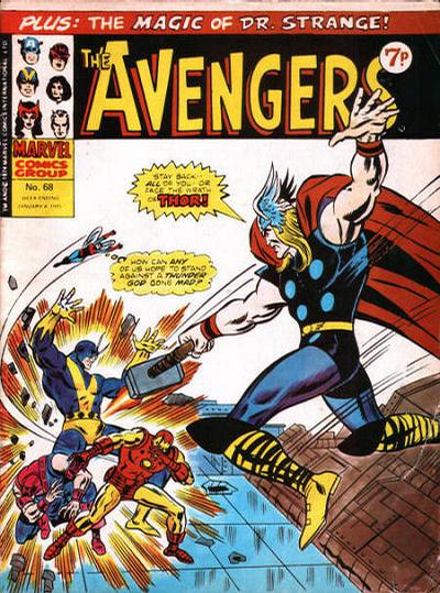 Cover for The Avengers (Marvel UK, 1973 series) #68