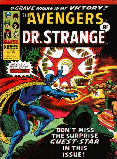 Cover for The Avengers (Marvel UK, 1973 series) #75