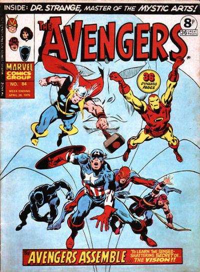 Cover for The Avengers (Marvel UK, 1973 series) #84