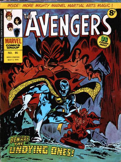 Cover for The Avengers (Marvel UK, 1973 series) #85