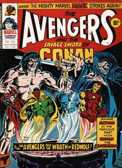 Cover for The Avengers (Marvel UK, 1973 series) #125