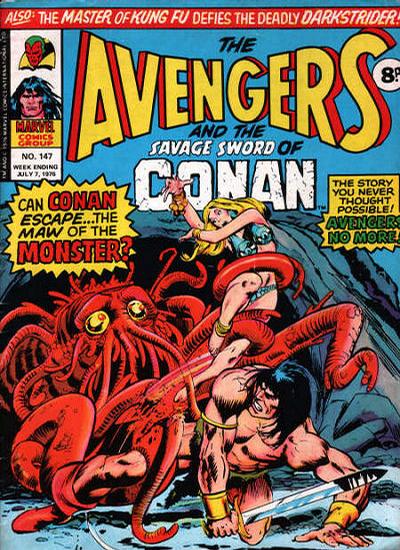 Cover for The Avengers (Marvel UK, 1973 series) #147