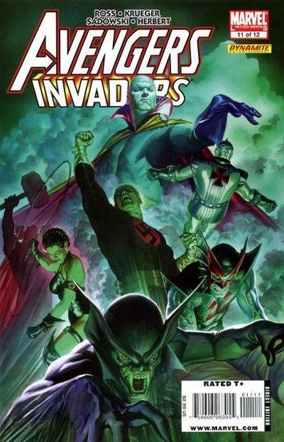 Cover for Avengers/Invaders (Marvel, 2008 series) #11 [Regular Cover]