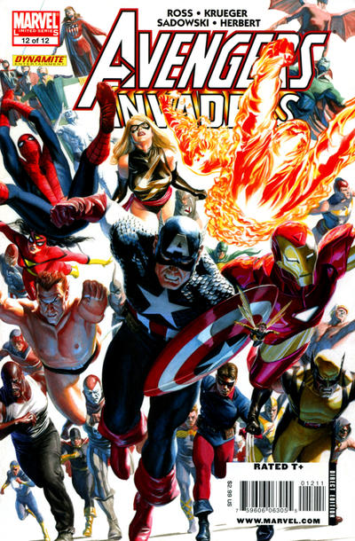 Cover for Avengers/Invaders (Marvel, 2008 series) #12