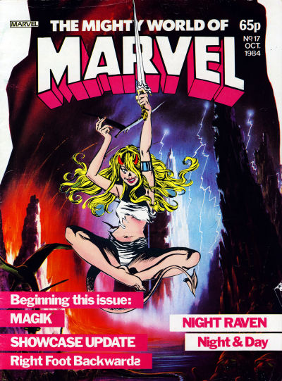Cover for The Mighty World of Marvel (Marvel UK, 1982 series) #17
