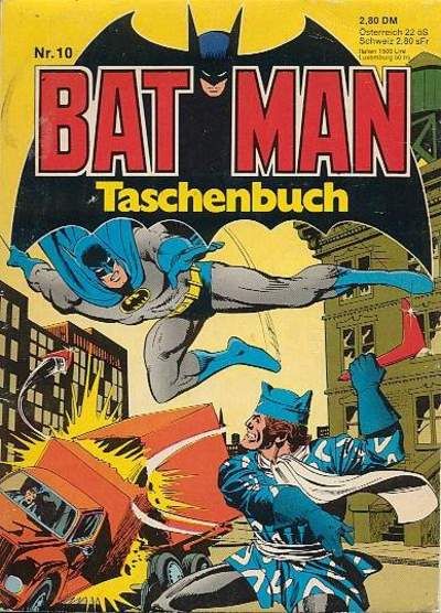 Cover for Batman Taschenbuch (Egmont Ehapa, 1978 series) #10