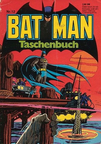 Cover for Batman Taschenbuch (Egmont Ehapa, 1978 series) #12