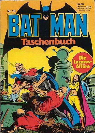 Cover for Batman Taschenbuch (Egmont Ehapa, 1978 series) #13
